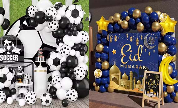 আমরা বেলুন চেইন কাস্টমাইজ করতে পারেন