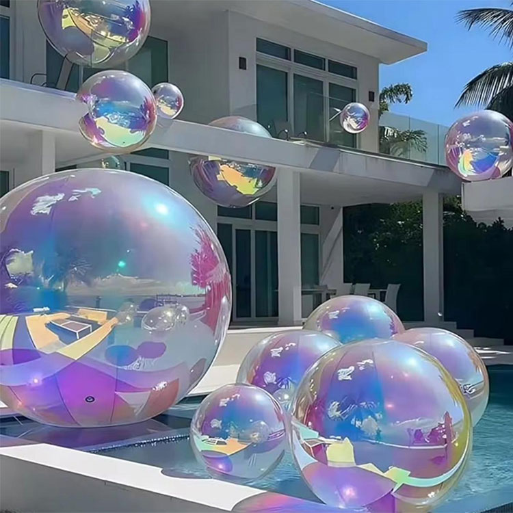 মিরর বেলুন ডিস্কো চকচকে ইনফ্ল্যাটেবল